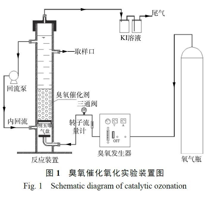 臭氧催化氧化实验装置和方法