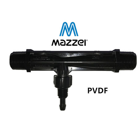 Mazzei PVDF材质射流器 气水混合文丘里